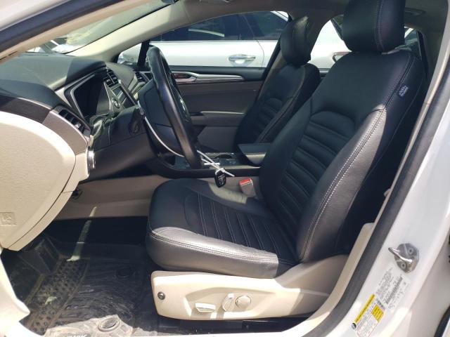 3FA6P0LU5KR279314 - 2019 FORD FUSION SE Білий фото 7
