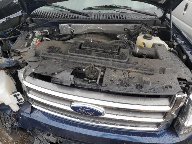 1FMJK2AT9FEF46533 - 2015 FORD EXPEDITION EL LIMITED BLUE photo 12