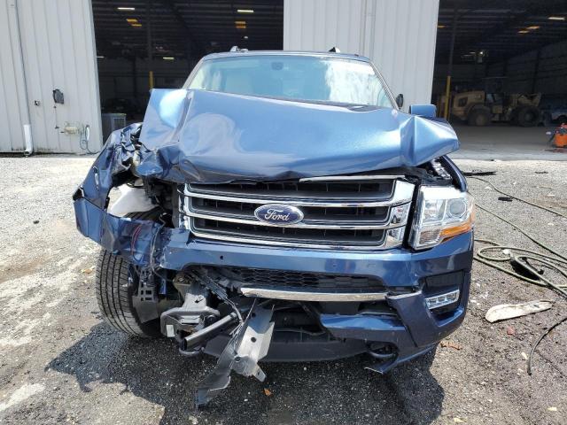1FMJK2AT9FEF46533 - 2015 FORD EXPEDITION EL LIMITED BLUE photo 5