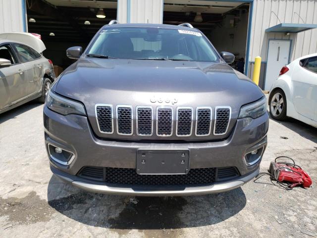 1C4PJMDN0KD150694 - 2019 JEEP CHEROKEE LIMITED GRAY photo 5