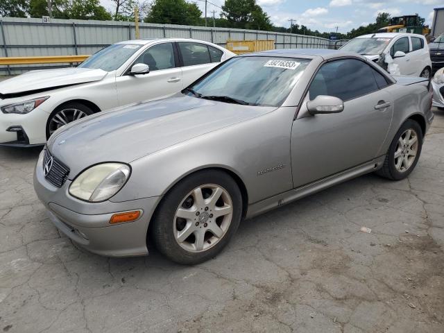 WDBKK49F13F277564 - 2003 MERCEDES-BENZ SLK 230 KOMPRESSOR GRAY photo 1