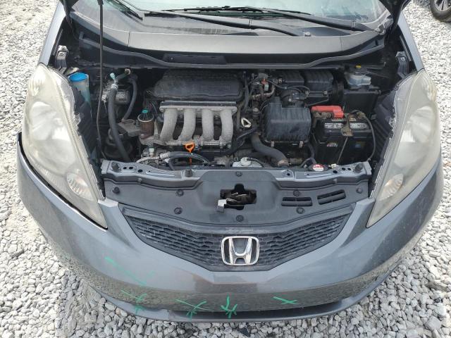 JHMGE8H38DC082527 - 2013 HONDA FIT GRAY photo 11