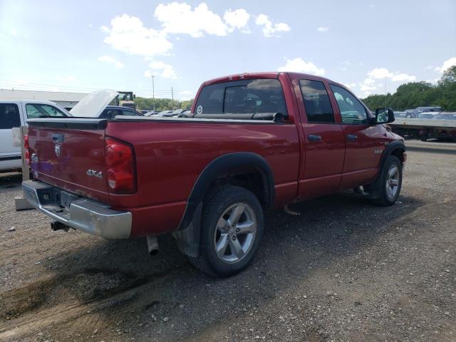 1D7HU18248J240005 - 2008 DODGE RAM 1500 C ST RED photo 3