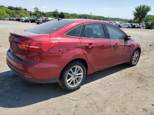 1FADP3F26HL202557 - 2017 FORD FOCUS SE RED photo 3