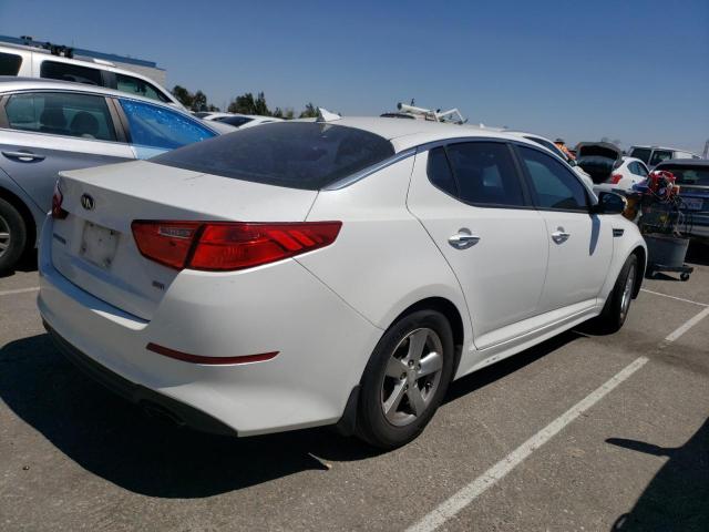 5XXGM4A79FG365502 - 2015 KIA OPTIMA LX WHITE photo 3