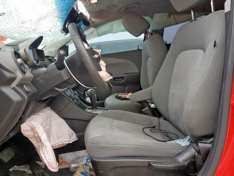 1G1JA6SH1C4204349 - 2012 CHEVROLET SONIC LS RED photo 7