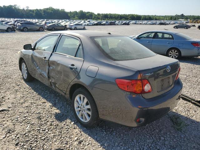 JTDBU4EE3A9107548 - 2010 TOYOTA COROLLA BASE GRAY photo 2