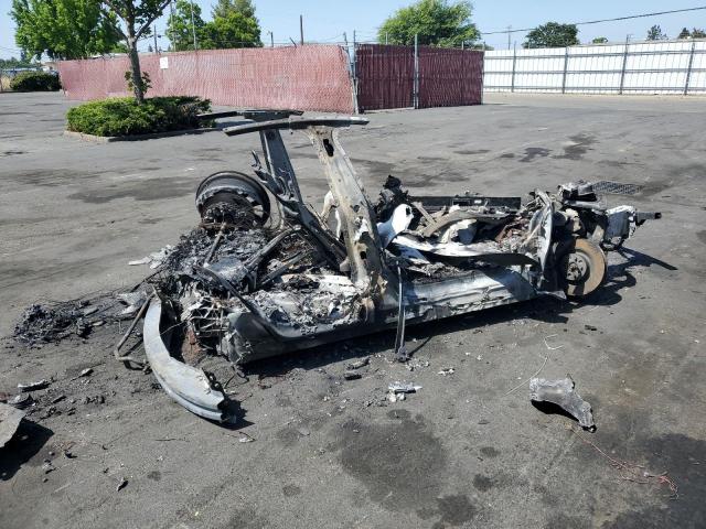 5YJSA1E57NF491563 - 2022 TESLA MODEL S BURN photo 3