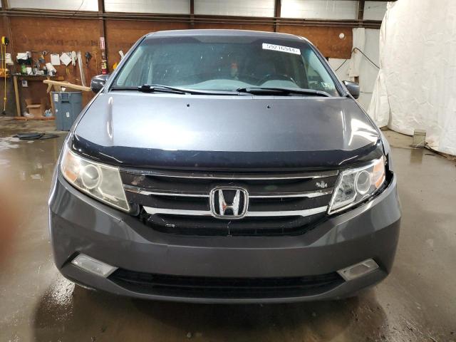 5FNRL5H68CB125774 - 2012 HONDA ODYSSEY EXL GRAY photo 5