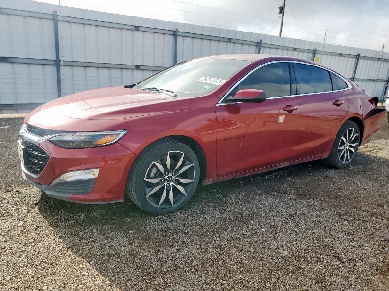 1G1ZG5ST0LF058935 - 2020 CHEVROLET MALIBU RS MAROON photo 1