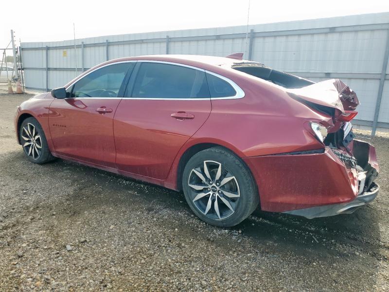1G1ZG5ST0LF058935 - 2020 CHEVROLET MALIBU RS MAROON photo 2