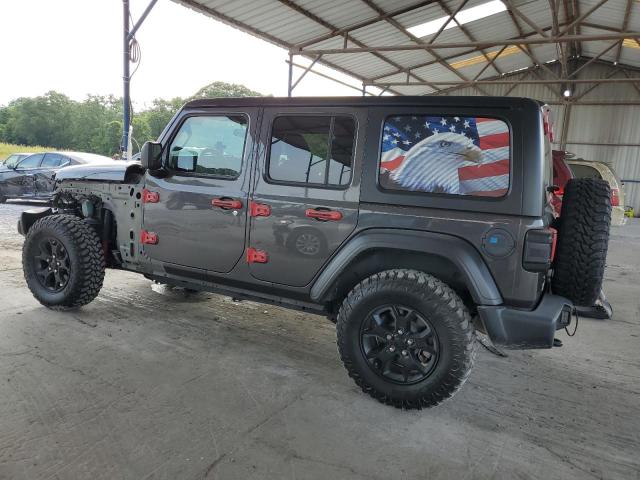 1C4HJXDN4LW159300 - 2020 JEEP WRANGLER U SPORT GRAY photo 2