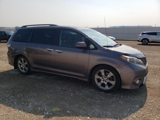 5TDXK3DC8ES412217 - 2014 TOYOTA SIENNA SPORT GRAY photo 4