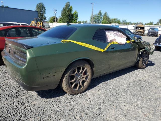 2C3CDZGGXJH252767 - 2018 DODGE CHALLENGER GT GREEN photo 3