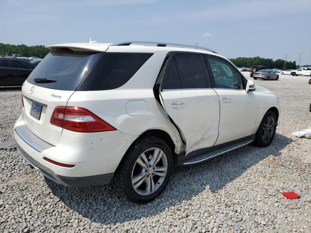 4JGDA5HB8DA251216 - 2013 MERCEDES-BENZ ML 350 4MATIC WHITE photo 3