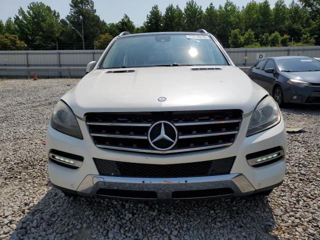 4JGDA5HB8DA251216 - 2013 MERCEDES-BENZ ML 350 4MATIC WHITE photo 5