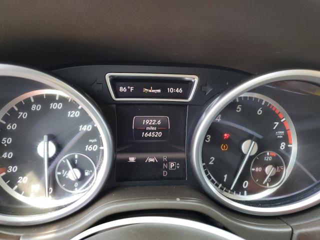 4JGDA5HB8DA251216 - 2013 MERCEDES-BENZ ML 350 4MATIC WHITE photo 9