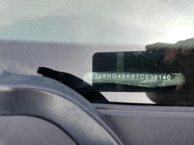 1J8HG48K87C638140 - 2007 JEEP COMMANDER 灰色 照片 13