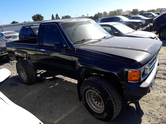 JT4RN63R0H5027574 - 1987 TOYOTA PICKUP RN63 STD BLACK photo 4