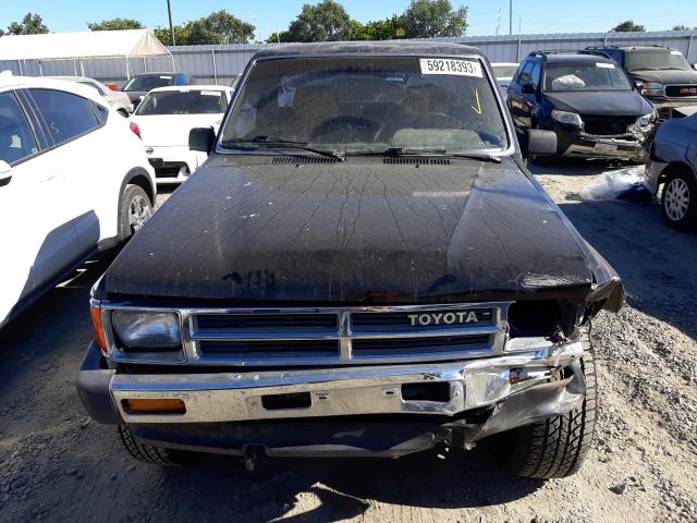 JT4RN63R0H5027574 - 1987 TOYOTA PICKUP RN63 STD BLACK photo 5