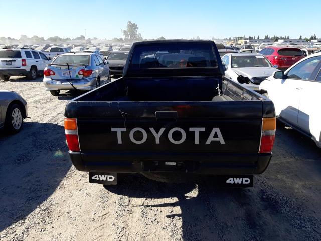 JT4RN63R0H5027574 - 1987 TOYOTA PICKUP RN63 STD BLACK photo 6