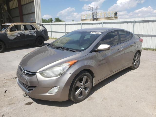 5NPDH4AE9CH132242 - 2012 HYUNDAI ELANTRA GLS BROWN photo 1