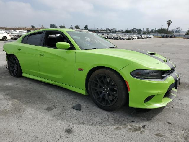 2C3CDXGJ8KH621983 - 2019 DODGE CHARGER SCAT PACK GREEN photo 4