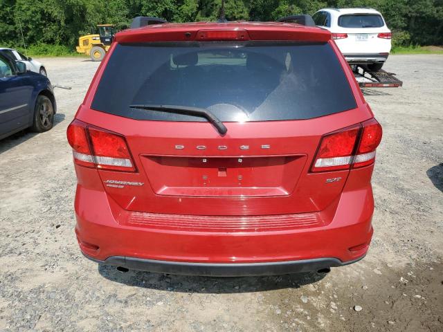 3C4PDDBGXGT100883 - 2016 DODGE JOURNEY SXT RED photo 6