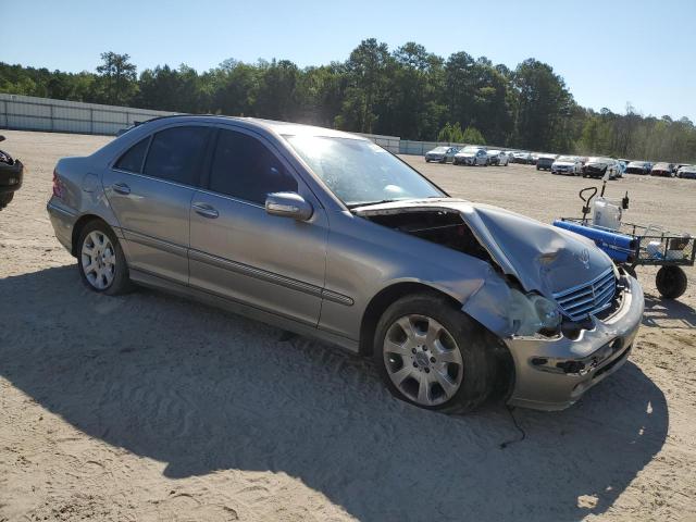 WDBRF56H76F742769 - 2006 MERCEDES-BENZ C 350 SILVER photo 4