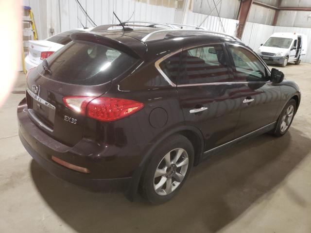 JNKAJ09E68M306283 - 2008 INFINITI EX35 BASE BURGUNDY photo 3