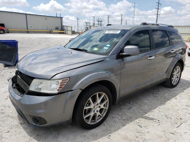 3C4PDCDG3CT369874 - 2012 DODGE JOURNEY CREW GRAY photo 1