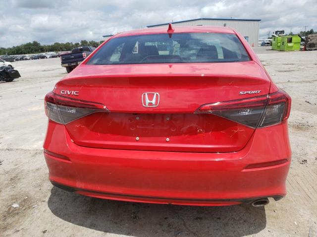 2HGFE2F56NH521027 - 2022 HONDA CIVIC SPORT 红色 照片 6