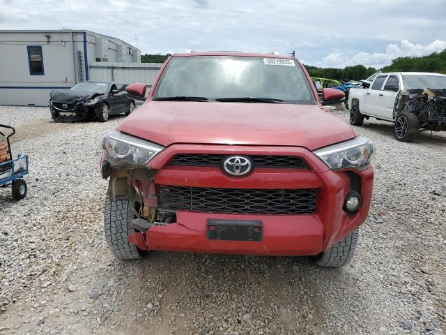 JTEBU5JR9G5367222 - 2016 TOYOTA 4RUNNER SR5/SR5 PREMIUM 红色 照片 5