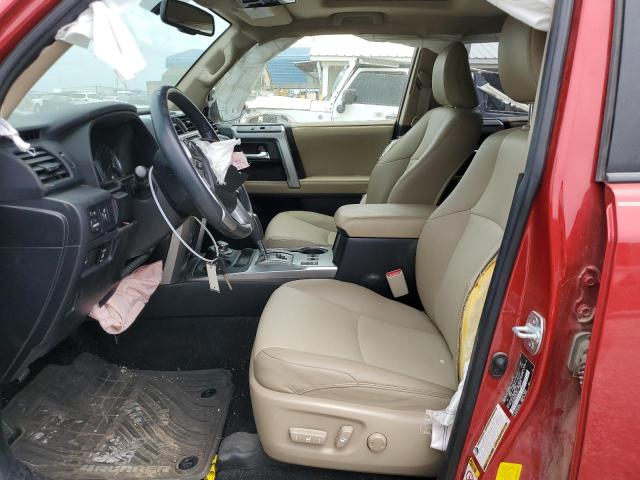 JTEBU5JR9G5367222 - 2016 TOYOTA 4RUNNER SR5/SR5 PREMIUM 红色 照片 7