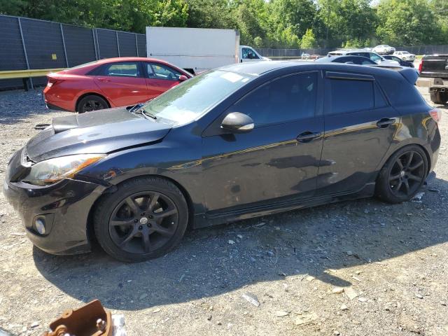 JM1BL1K46B1380061 - 2011 MAZDA SPEED 3 BLACK photo 1