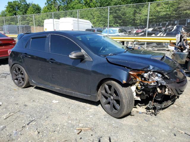 JM1BL1K46B1380061 - 2011 MAZDA SPEED 3 BLACK photo 4
