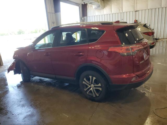 2T3BFREV8JW812305 - 2018 TOYOTA RAV4 LE 红色 照片 2