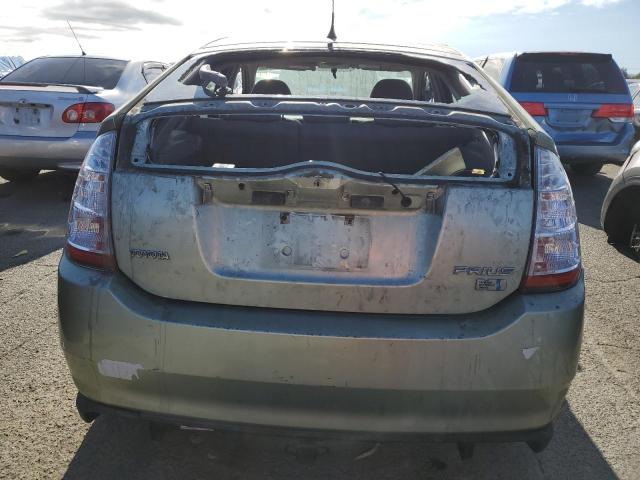 JTDKB20U073235086 - 2007 TOYOTA PRIUS GREEN photo 6