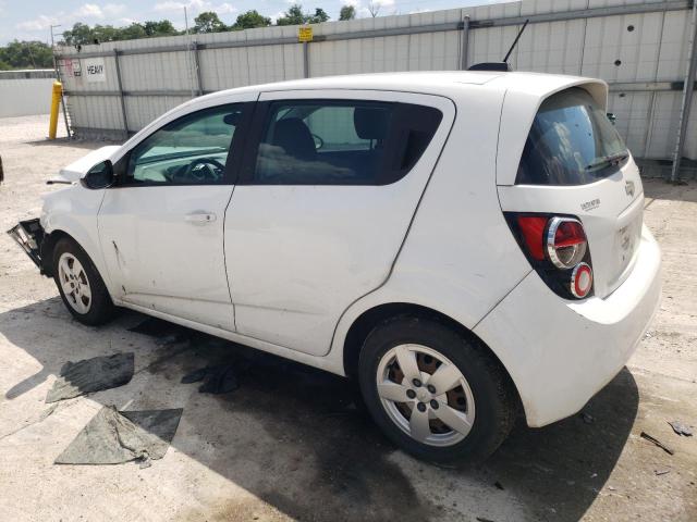 1G1JA6SH5G4110612 - 2016 CHEVROLET SONIC LS WHITE photo 2