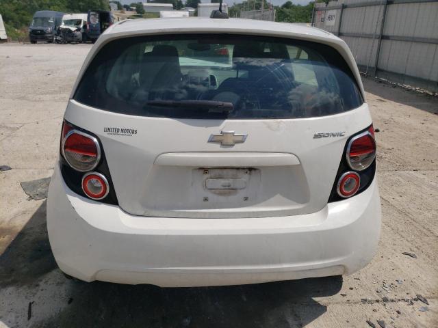 1G1JA6SH5G4110612 - 2016 CHEVROLET SONIC LS WHITE photo 6