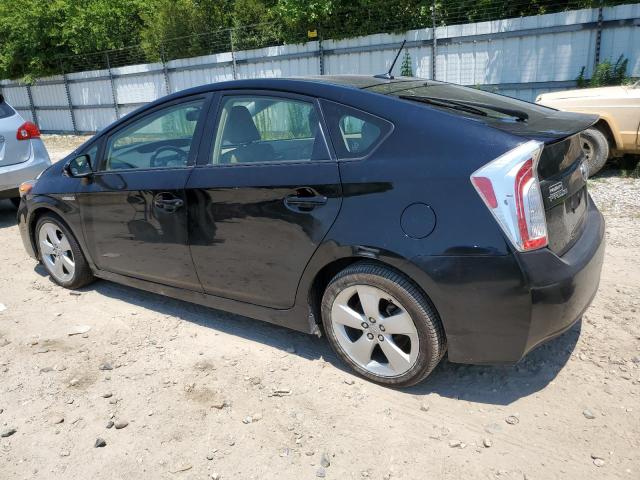 JTDKN3DUXC1495038 - 2012 TOYOTA PRIUS BLACK photo 2