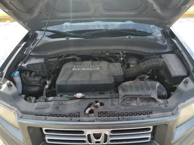 2HJYK16588H510363 - 2008 HONDA RIDGELINE RTL GRAY photo 11