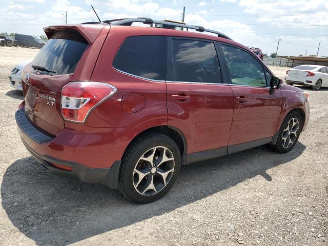 JF2SJGMC7EH415376 - 2014 SUBARU FORESTER 2.0XT TOURING MAROON photo 3