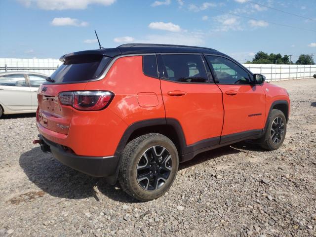 3C4NJDDB0KT629348 - 2019 JEEP COMPASS TRAILHAWK ORANGE photo 3