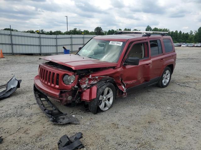 1C4NJRFB0ED762776 - 2014 JEEP PATRIOT LATITUDE BURGUNDY photo 1