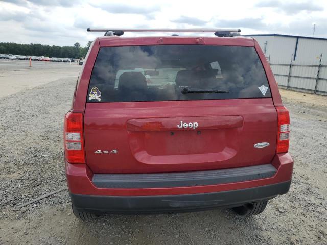 1C4NJRFB0ED762776 - 2014 JEEP PATRIOT LATITUDE BURGUNDY photo 6