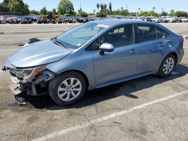 JTDEPRAE2LJ055757 - 2020 TOYOTA COROLLA LE GRAY photo 1