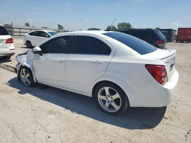 1G1JE5SB2E4227166 - 2014 CHEVROLET SONIC LTZ WHITE photo 2