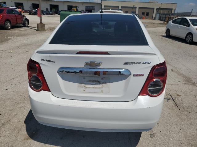 1G1JE5SB2E4227166 - 2014 CHEVROLET SONIC LTZ WHITE photo 6