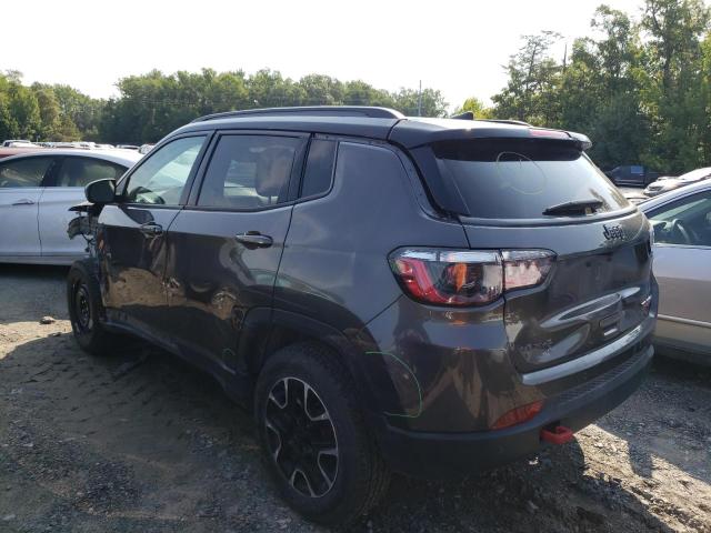 3C4NJDDB5MT600740 - 2021 JEEP COMPASS TRAILHAWK GRAY photo 2